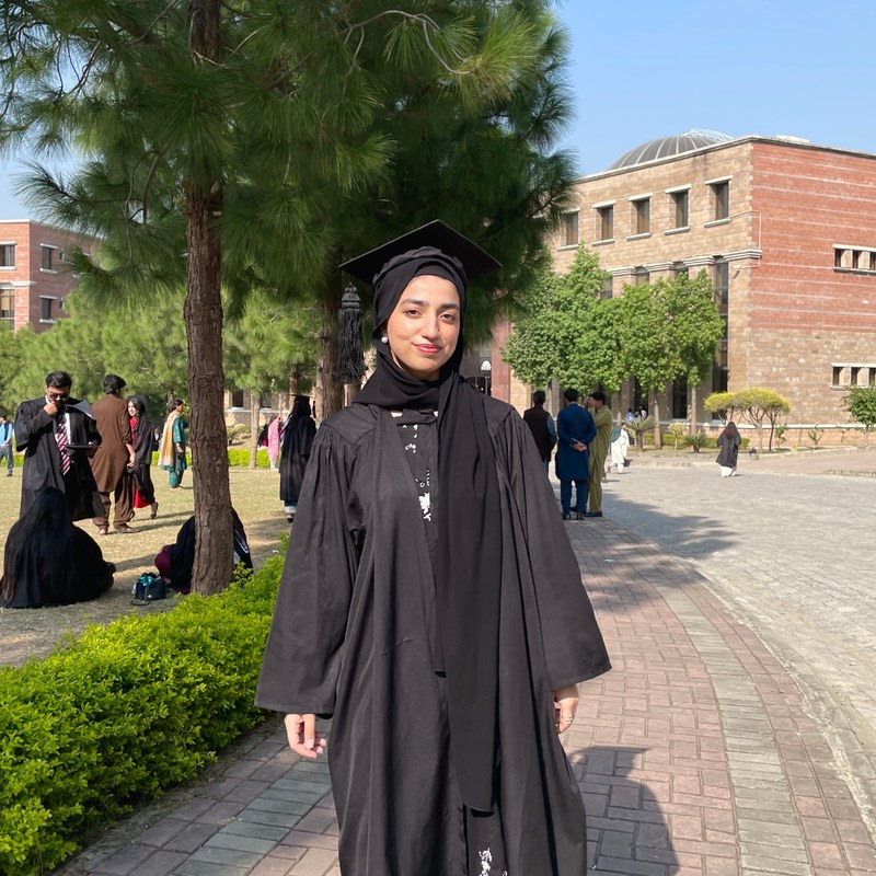 Graduating from SADA, NUST