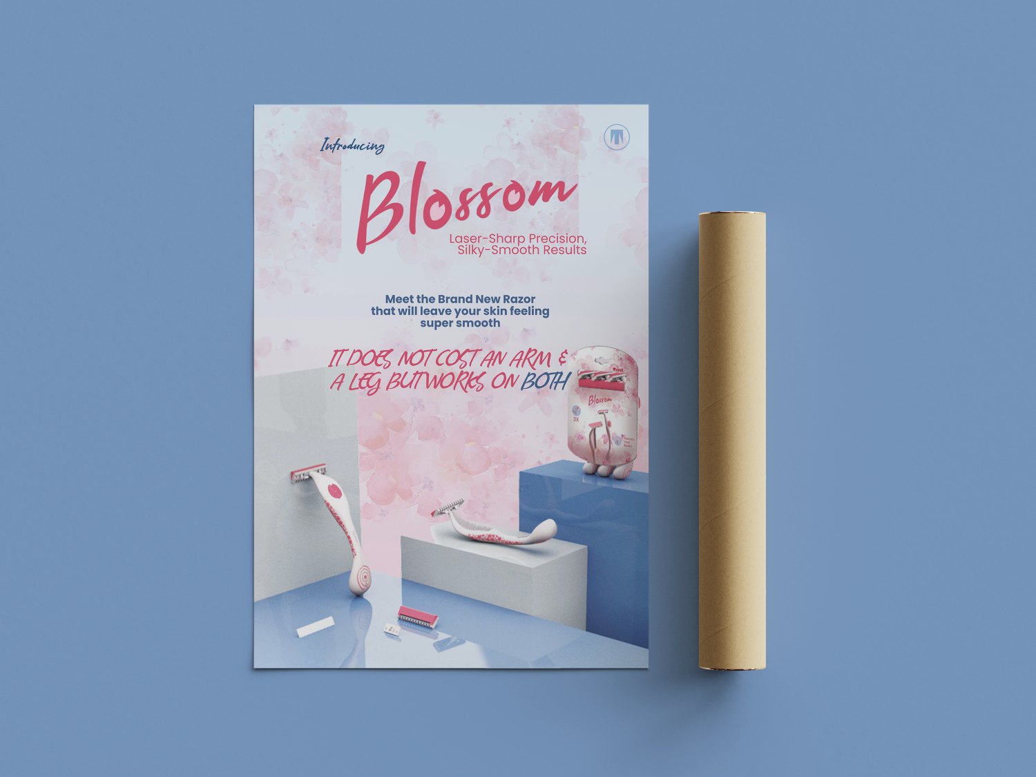 Blossom launch poster