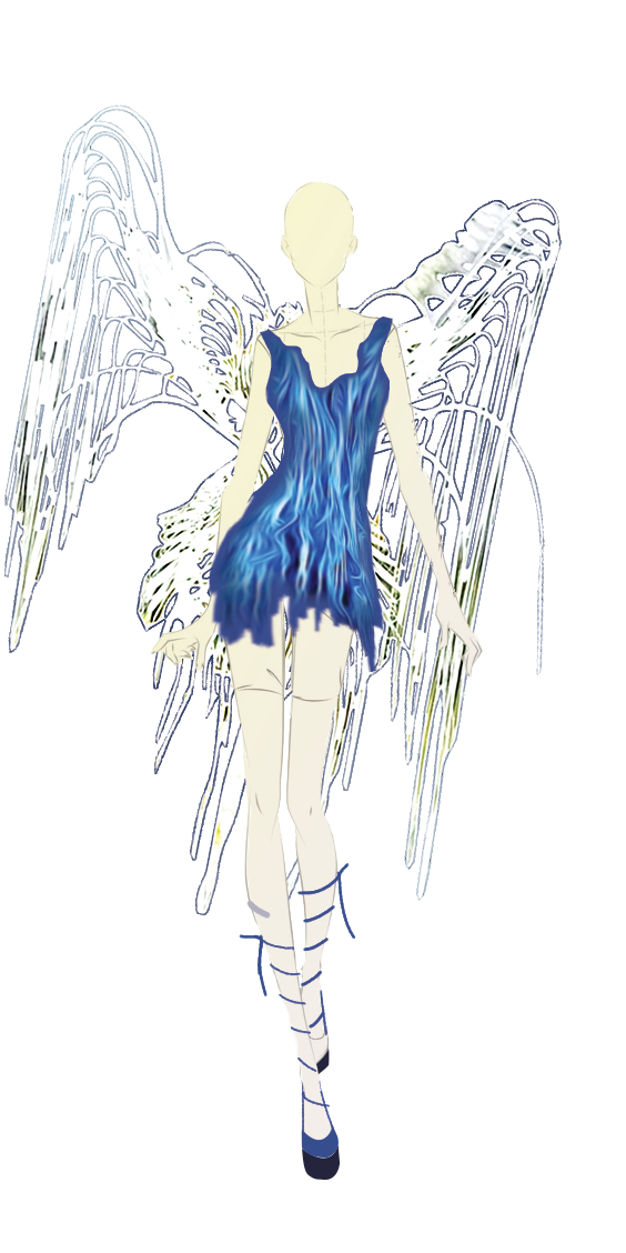 Luminscence on the High: a bioluminescent shift with 3D-printed seashell wings