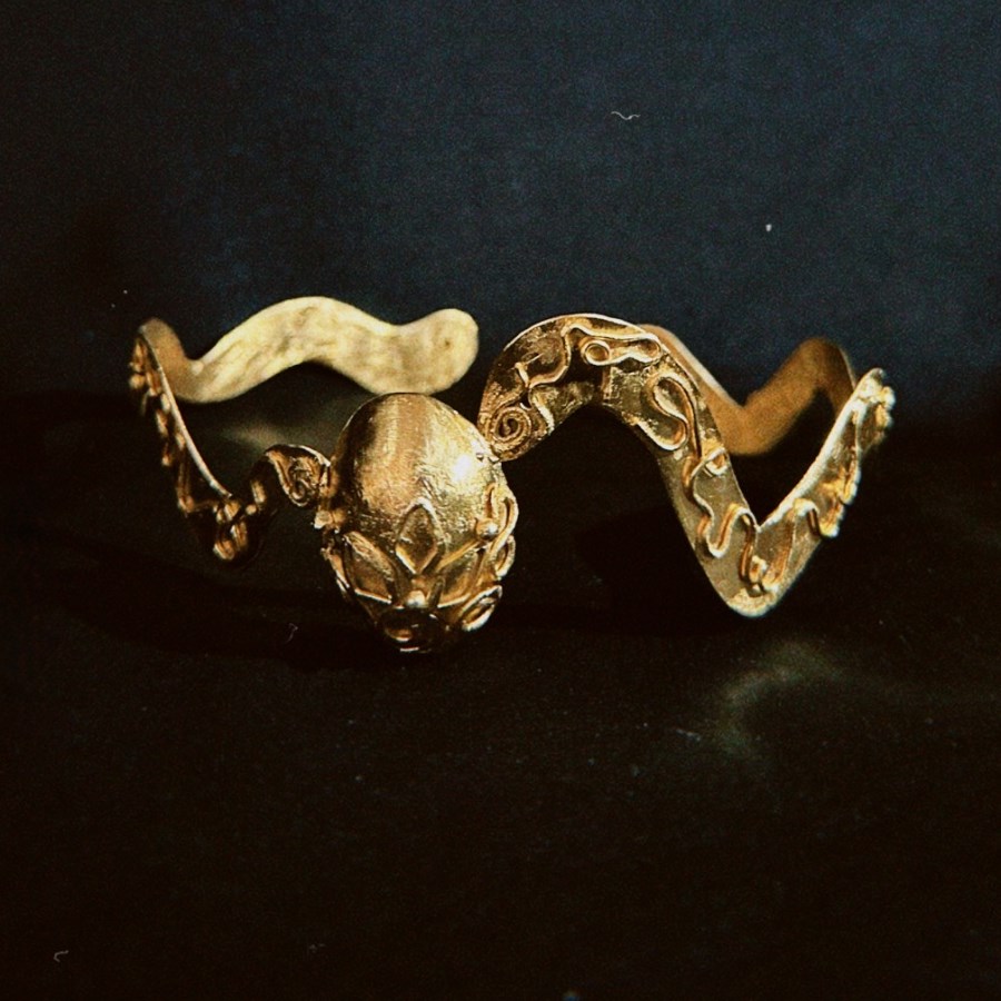 Viper’s Clasp, on black