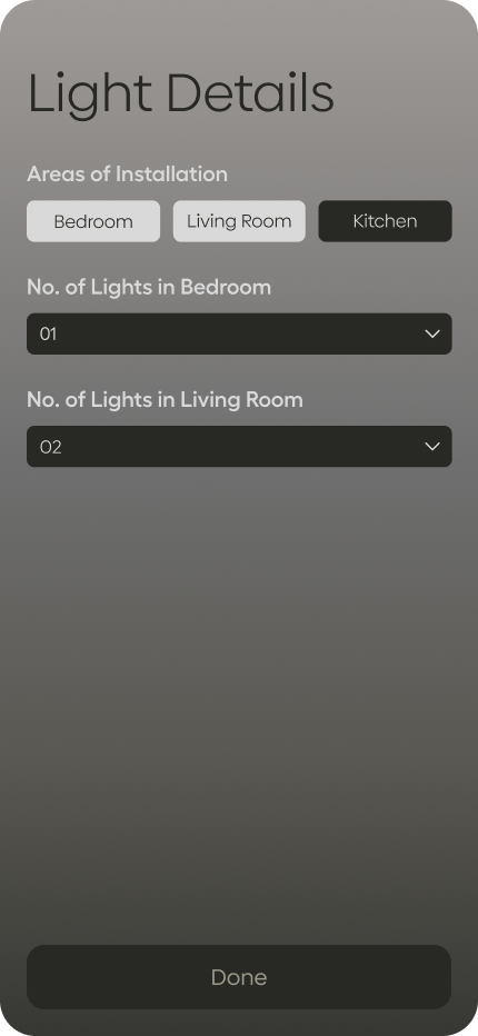 Bluetooth pairing screen