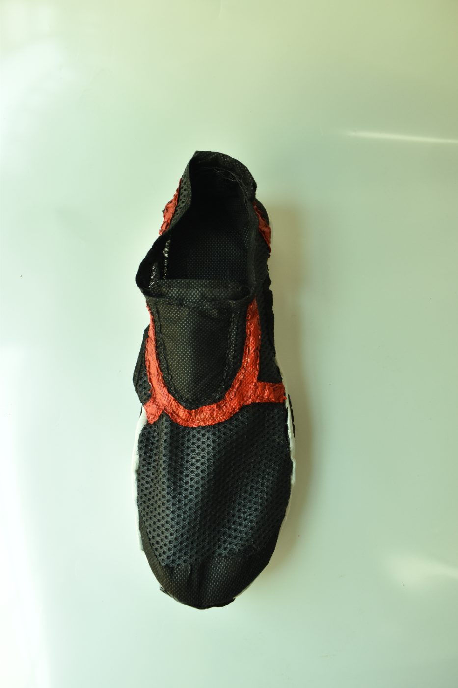 Finished prototype from above