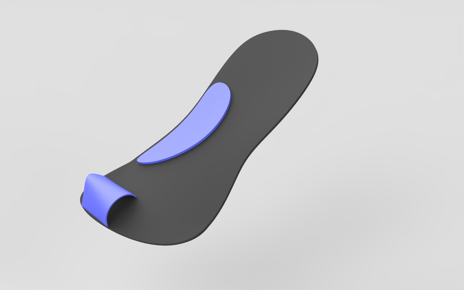 Bunions insole render