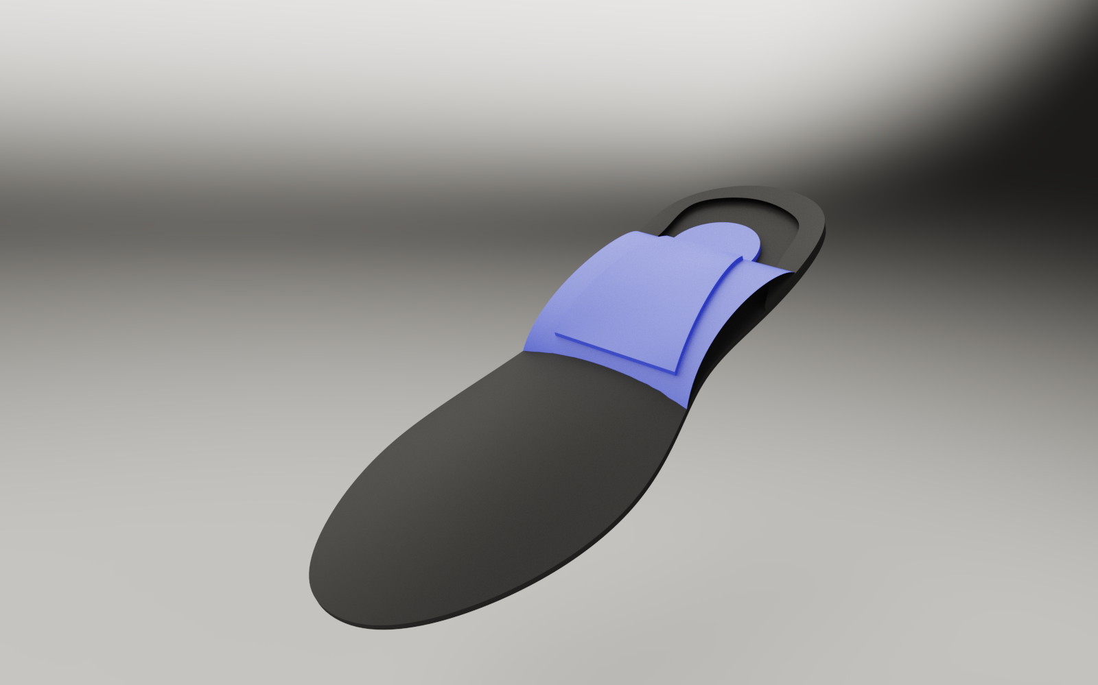 Flat feet insole render